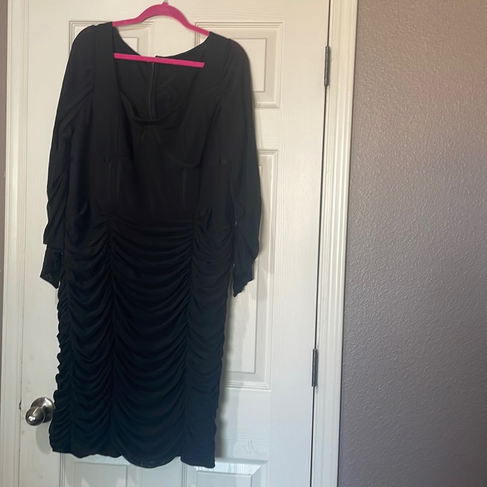 City Chic black corset dress. New with tags.